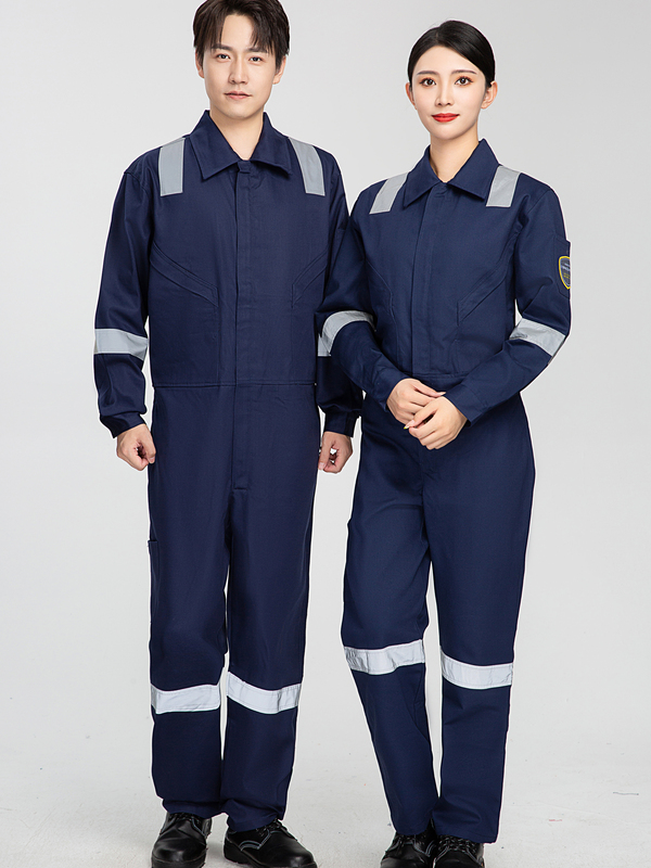 防靜電連體阻燃服-HW0537